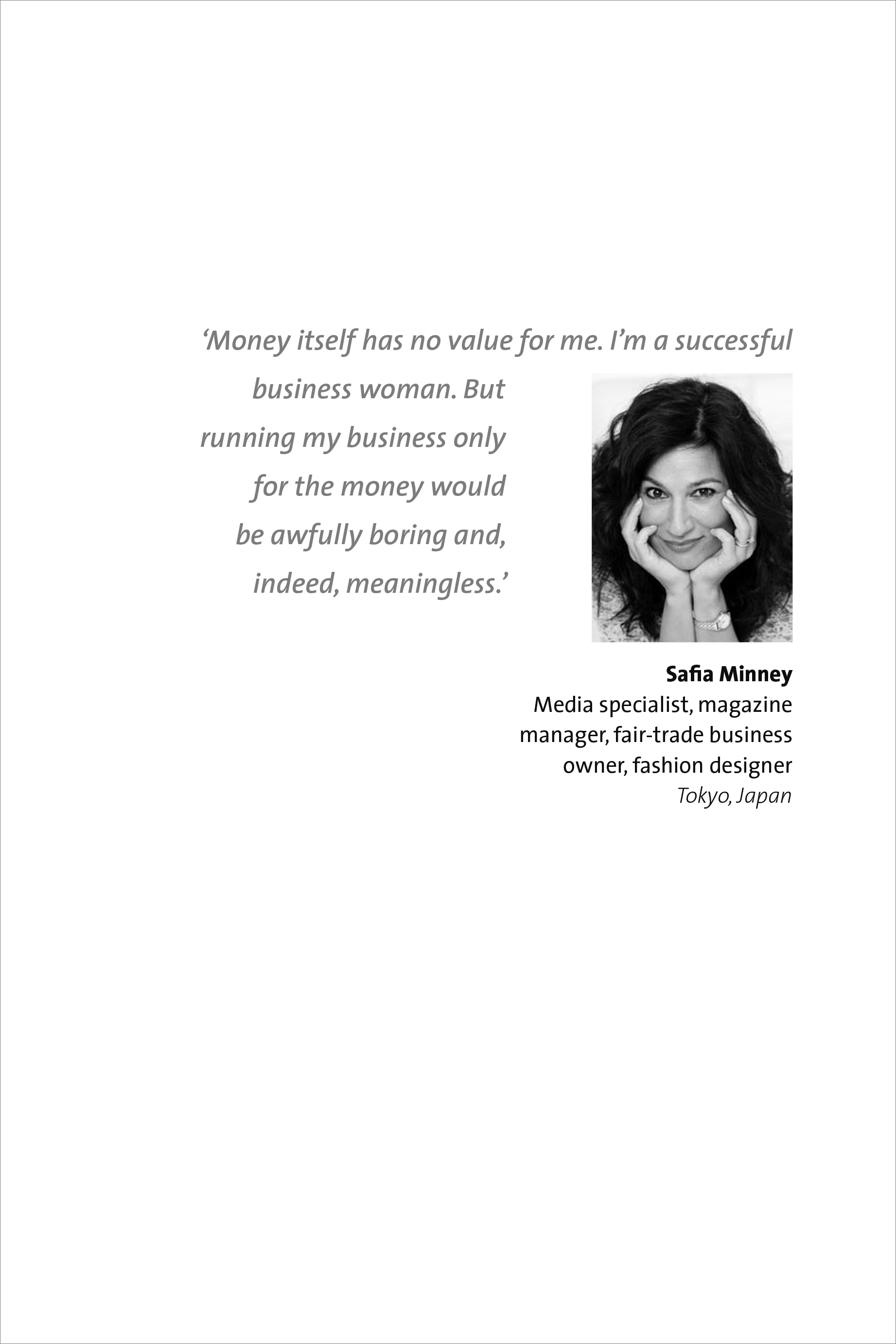 Future Makers sample page